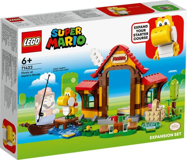 Picknick vid Marios hus – Expansionsset LEGO® Super Mario (71422)