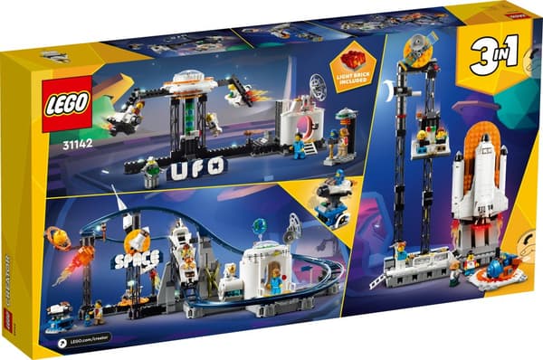 Bergochdalbana med rymdtema LEGO® Creator (31142)