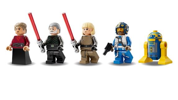 LEGO Star Wars New Republic E Wing vs Shin Hatis Starfighter 75364