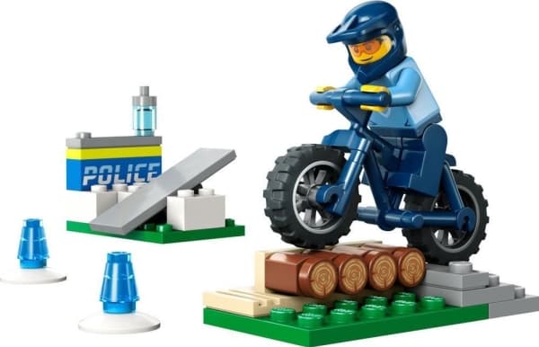 30638 Bypolitiets sykkeltrening Byggleketøy