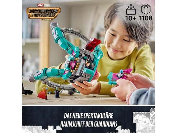 LEGO Super Heroes 76255 Uusi Vartijoiden alus