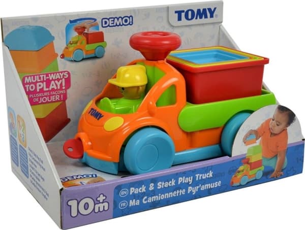 Tomy Pyramid bil med ratt (E72467)