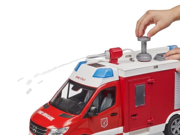 Bruder - MB Sprinter paloauto, jossa on valo + äänimoduuli