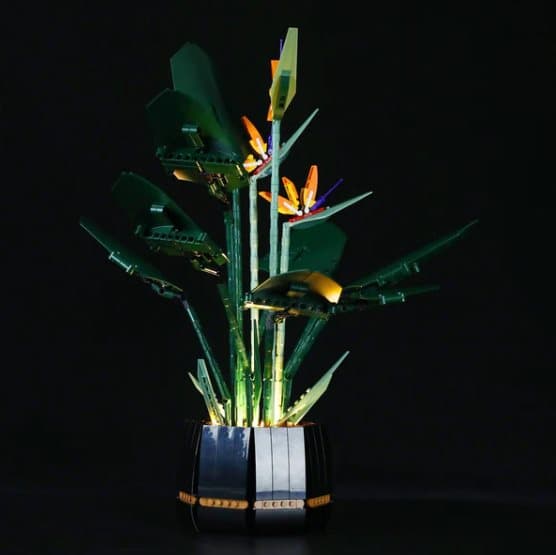 Belysning till Creator Papegojblomma 10289 LGK459