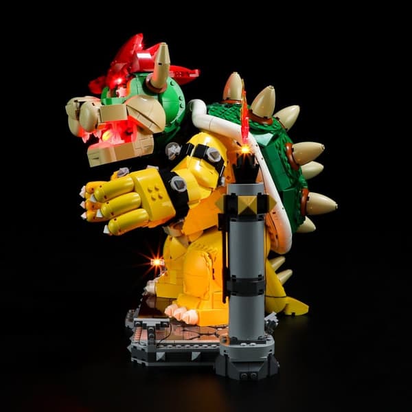 Belysning till Super Mario Den mäktiga Bowser 71411 LGK553