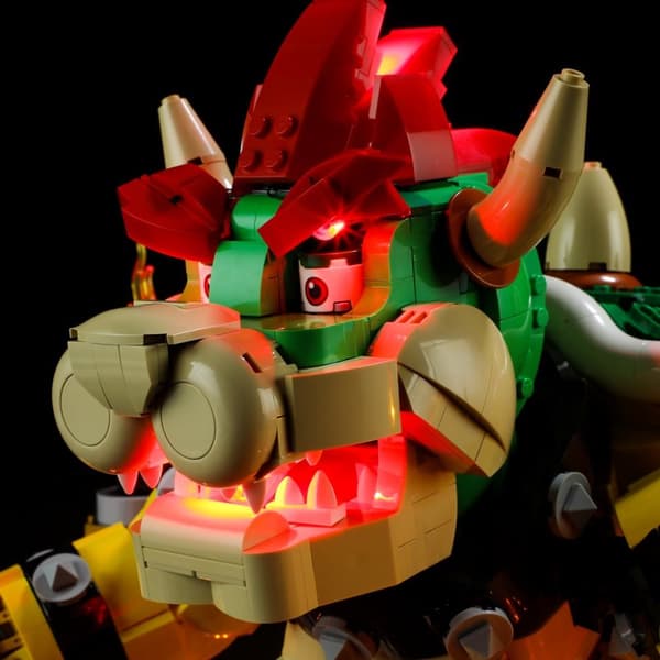 Belysning till Super Mario Den mäktiga Bowser 71411 LGK553