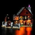 Miniatyrbild 2 av 5: Belysning till Ideas Disney Hocus Pocus Systrarna Sandersons stuga 21341 LGK600