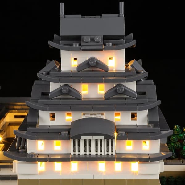 Belysning till Architecture Himeji slott 21060 LGK606