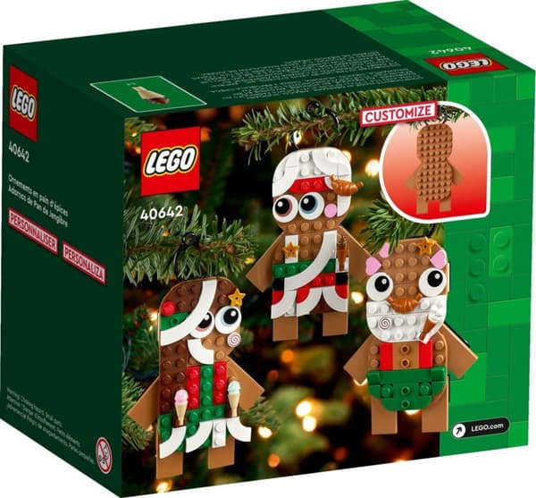 LEGO Julpynt med pepparkakor 40642