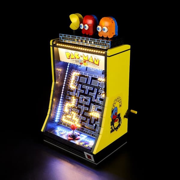 Belysning till Icons PAC MAN spel 10323 LGK599