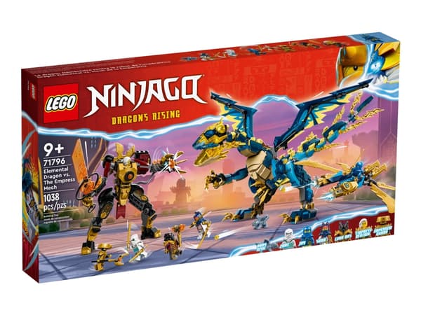 LEGO Ninjago 71796 Elementdraken mot kejsarinnans robot