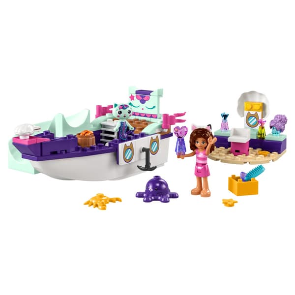 LEGO Gabby's Dollhouse - Gabbys och Sjökattens skepp och spa