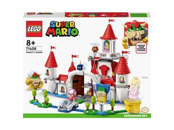 LEGO Super Mario 71408 Ekstrabanesettet Peachs slott