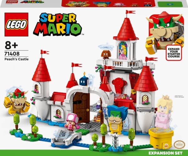 LEGO Super Mario 71408 Ekstrabanesettet Peachs slott