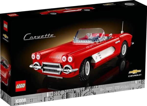 LEGO-kuvakkeet 10321 Corvette