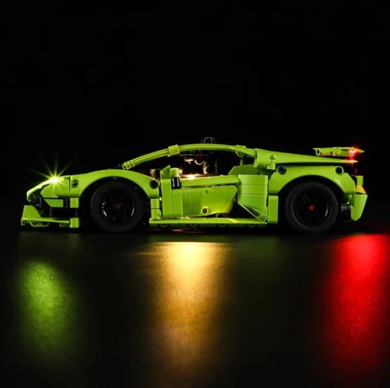 Belysning till Technic Lamborghini Huracán Tecnica 42161 LGK603