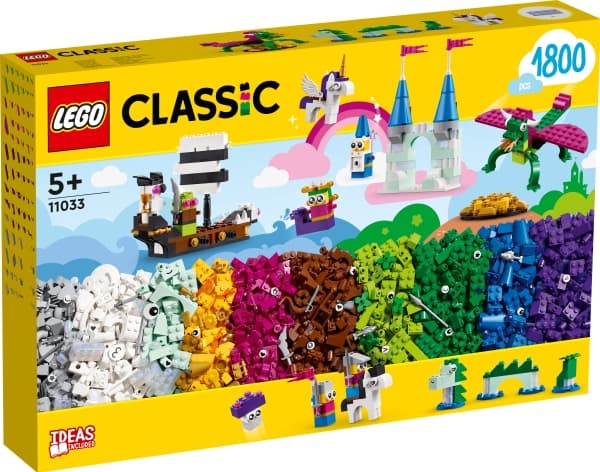 LEGO Classic 11033 Kreativ fantasivärld