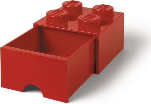 LEGO Room Copenhagen klosseskuff med 4 skuffer rød (RC40051730)