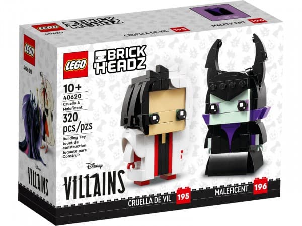 LEGO® BrickHeadz Kruela ir Piktadarė (40620)