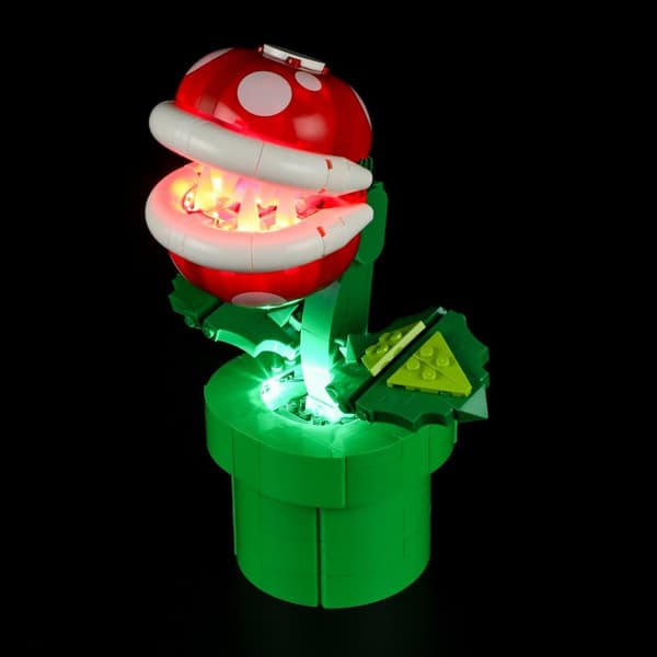 Belysning till Super Mario Piranha Plant 71426 LGK618