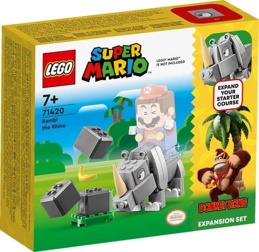 LEGO Super Mario Noshörningen Rambi Expansionsset 71420