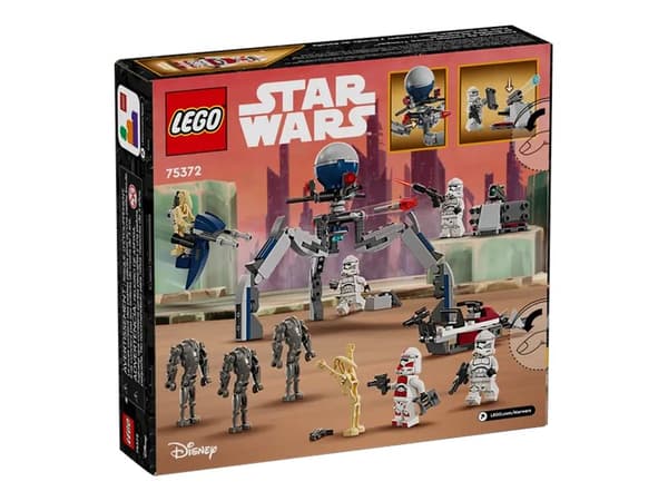 LEGO Star Wars 75372 Clone Trooper™ & Battle Droid™ Battle Pack