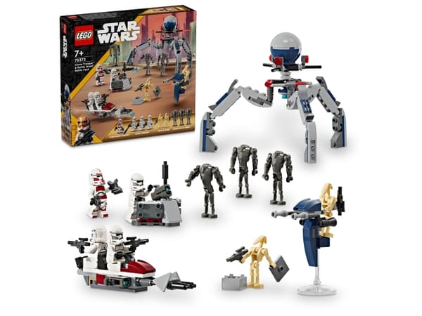 LEGO Star Wars TM 75372 Stridspakke med klonesoldat og kampdroide