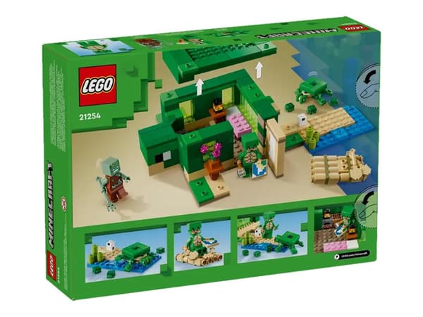 LEGO Minecraft 21254 Skildpaddestrandhuset