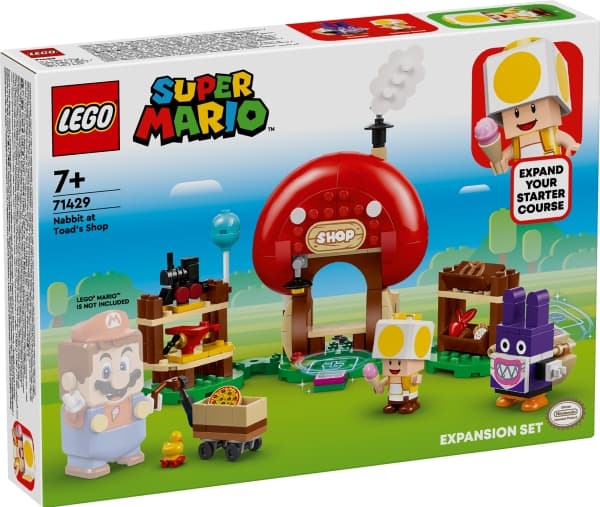LEGO Super Mario 71429 Nabbit Toadin kaupassa ‑laajennussarja