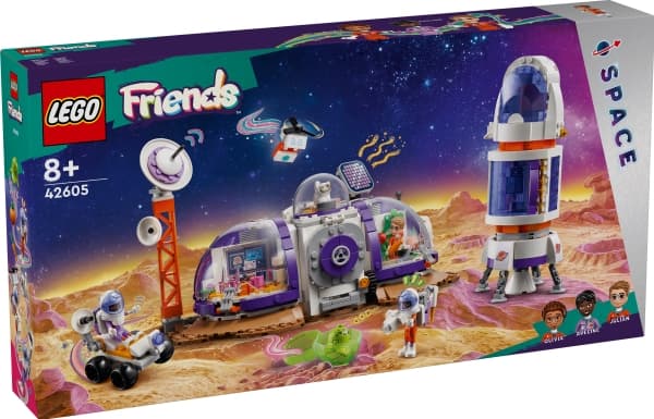 LEGO Friends 42605 Rombase og rakett på Mars
