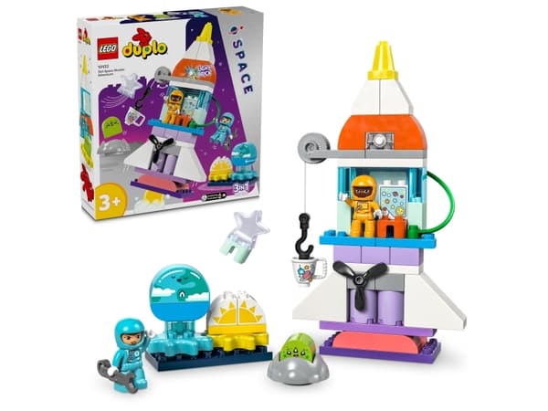 LEGO DUPLO Town 10422 3-in-1-avaruussukkulaseikkailu