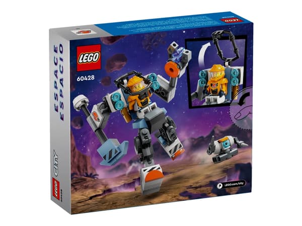 LEGO City 60428 Anleggsrobot i verdensrommet