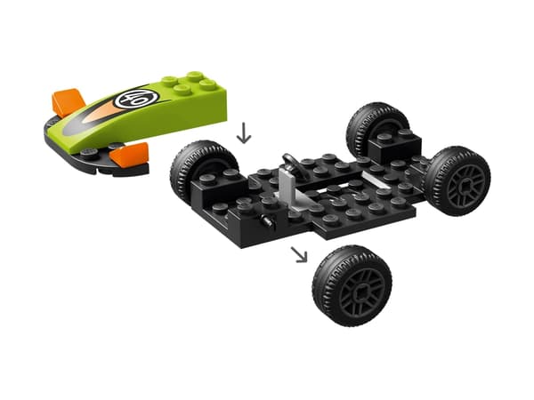 LEGO City 60399 Grønn racerbil