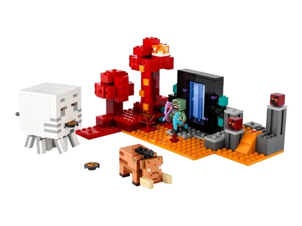LEGO Minecraft 21255 Bakholdsangrep ved underverdenportalen
