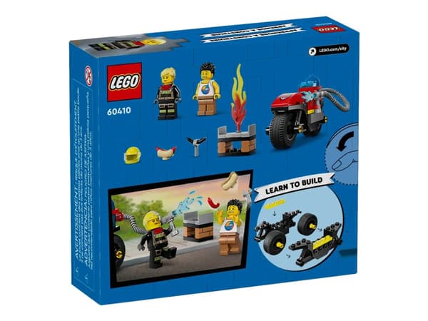 LEGO City 60410 Brannmotorsykkel