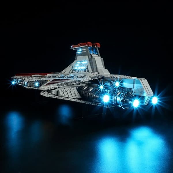 Belysning till Star Wars Venator Class Republic Attack Cruiser 75367 LGK615