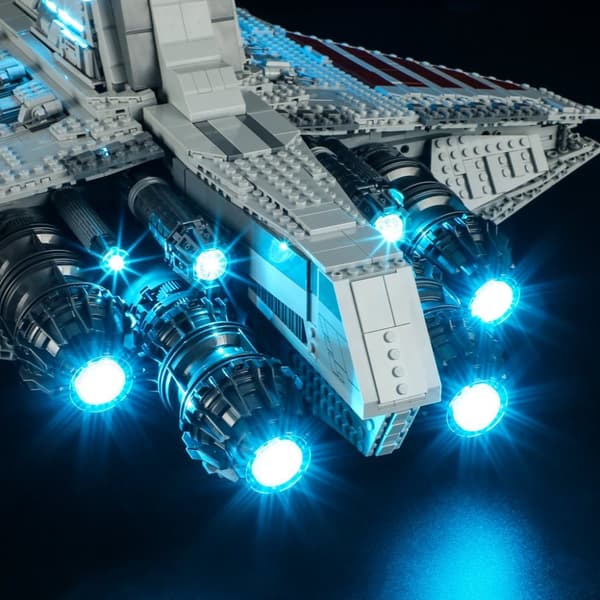Belysning till Star Wars Venator Class Republic Attack Cruiser 75367 LGK615