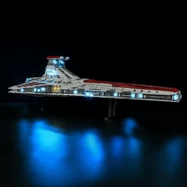 Belysning till Star Wars Venator Class Republic Attack Cruiser 75367 LGK615