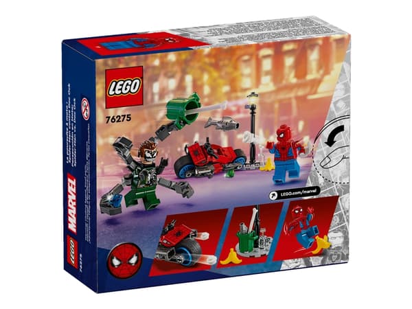 LEGO Super Heroes Marvel 76275 Motorcykeljakt: Spider-Man vs. Doc Ock