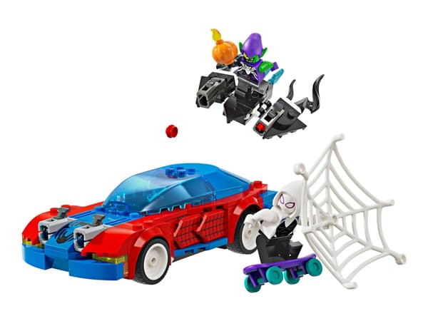 LEGO Super Heroes Marvel 76279 Spider-Man's Race Car og Venom Green Goblin