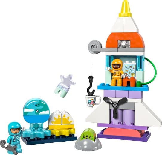LEGO DUPLO 3in1 Äventyr med rymdfärja 10422