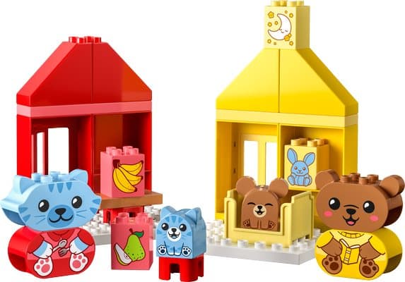 LEGO DUPLO Vardagsrutiner mat och nattning 10414