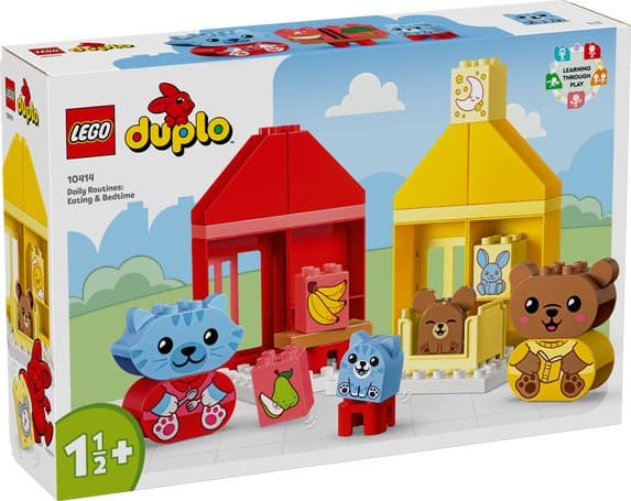 LEGO DUPLO Vardagsrutiner mat och nattning 10414
