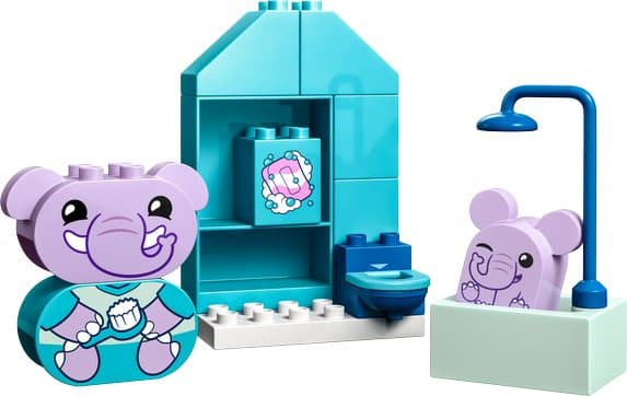 LEGO DUPLO Vardagsrutiner baddags 10413