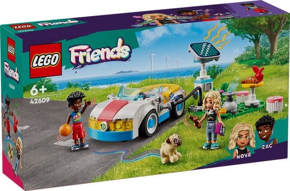LEGO Friends Elbil och laddstation 42609