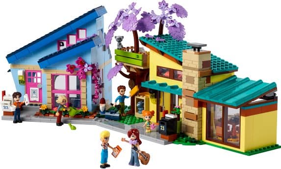 LEGO Friends Ollys och Paisleys familjehus 42620