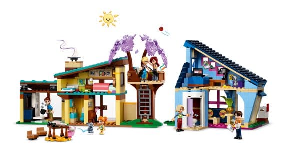 LEGO Friends Ollys och Paisleys familjehus 42620