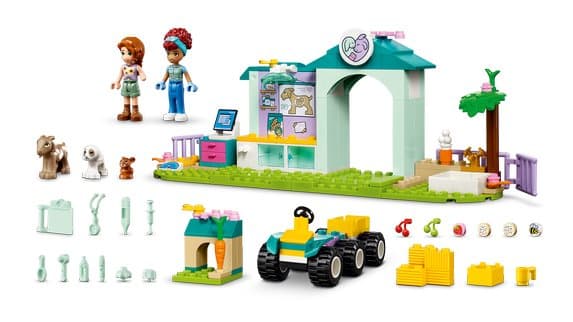 LEGO Friends 4+ Bondgårdsdjurens veterinärklinik 42632