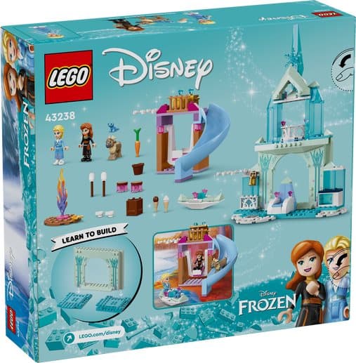 LEGO Disney 4+ Elsas frostiga slott 43238