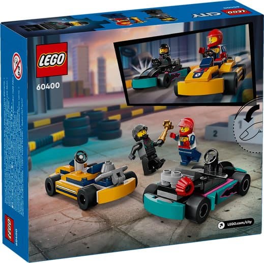 LEGO City Gokarter och racerförare 60400